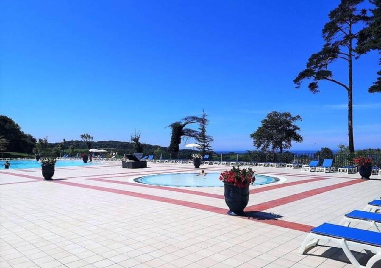 Apartamento Atlantic Selection - Domaine De Bordaberry - Terrasse & Superbe Piscine Urrugne Exterior foto