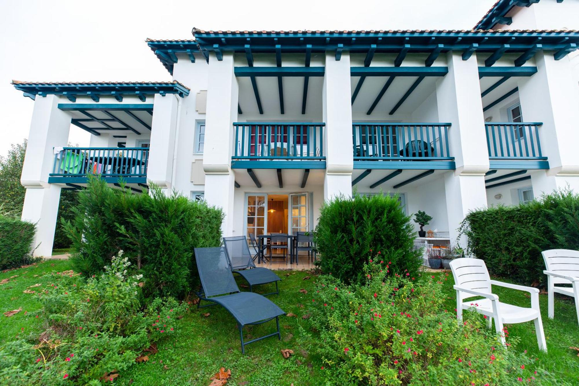 Apartamento Atlantic Selection - Domaine De Bordaberry - Terrasse & Superbe Piscine Urrugne Exterior foto